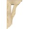Ekena Millwork Funston Traditional Rough Sawn Bracket w/ Offset Brace, Douglas Fir, 6"W x 14"D x 26"H BKT0604X14X26FST01RDF - alternate 3